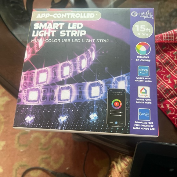 Smart LED Light Strip - Multi-Color - Picture 1 of 4